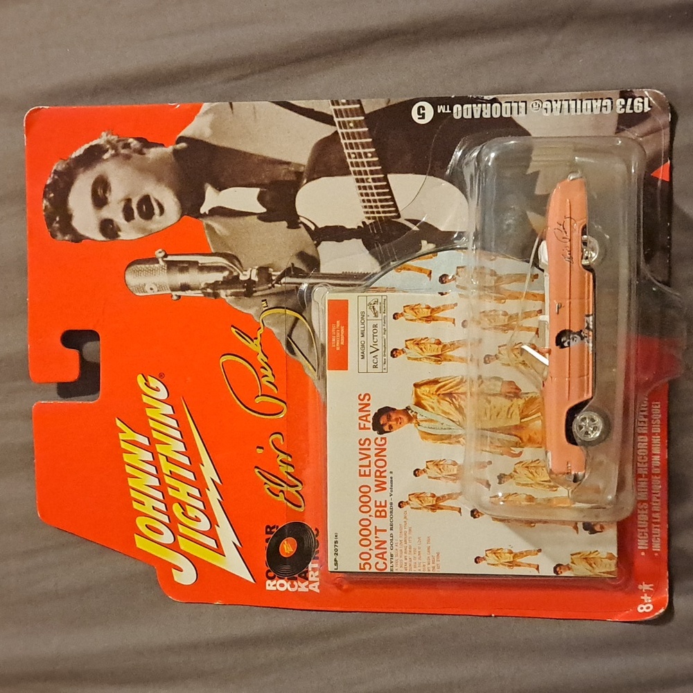 Johnny Lightning 1973 Cadillac Eldorado "Elvis Presley" NWT Collector 1/64 Car